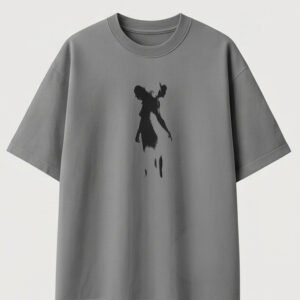 Remera Oversize Gris F2