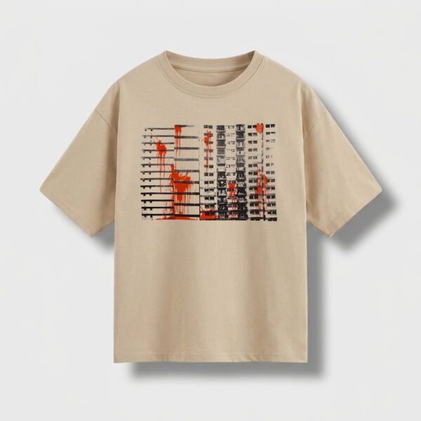 Remera Oversize Beige ES