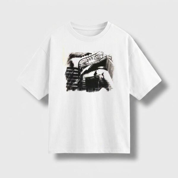 Remera Oversize Blanca T1