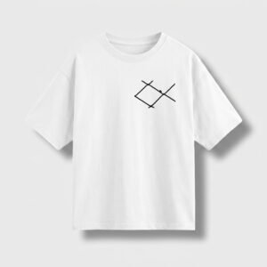 Remera Oversize Blanca SIBL1