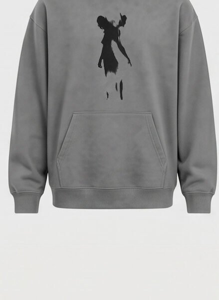 Buzo canguro Unisex Gris F2