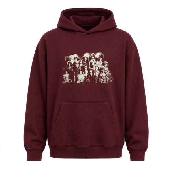 Buzo canguro Unisex Bordó SV4