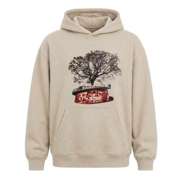 Buzo canguro Unisex Beige Y1B