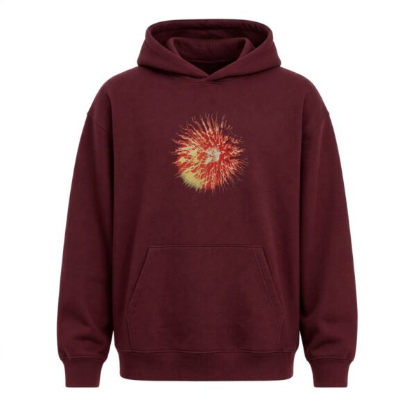 Buzo canguro Unisex Bordó FA1