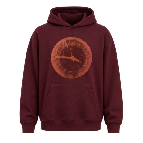 Buzo canguro Unisex Bordó LN1