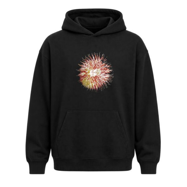 Buzo canguro Unisex Negra FA1