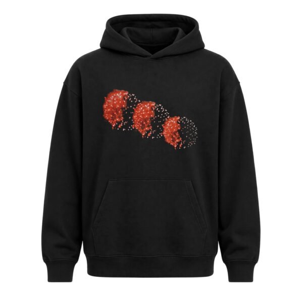 Buzo canguro Unisex Negra FA2