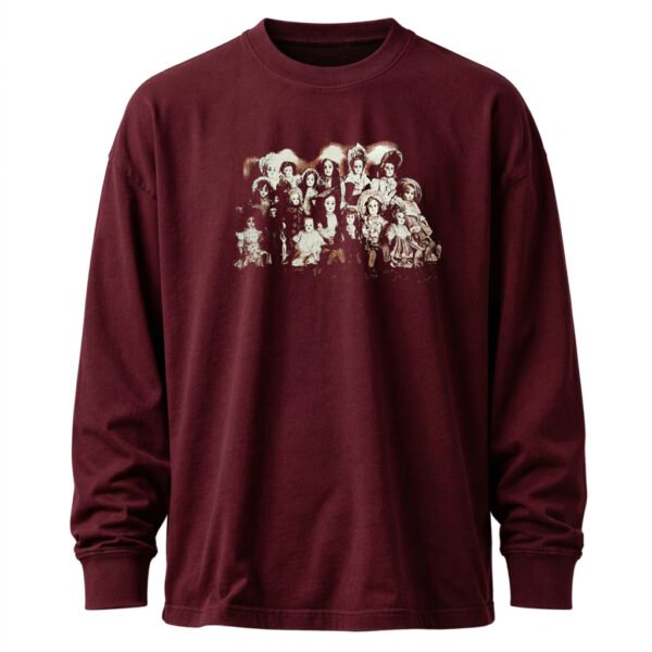 Remera Manga larga Bordó SV4