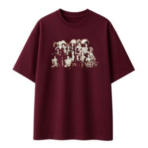 Remera Oversize Bordó SV4