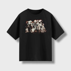 Remera Oversize Negra SV4