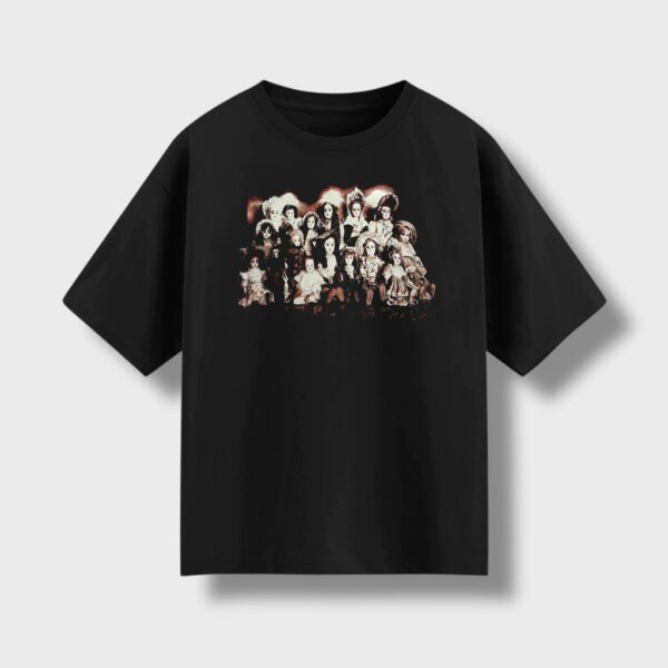 Remera Oversize Negra SV4