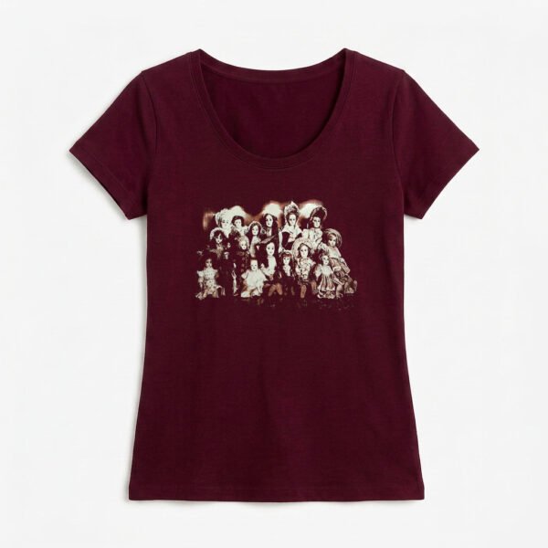 Remera Dama Bordó SV4