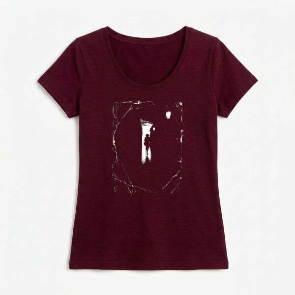 Remera Dama Bordó TZ1