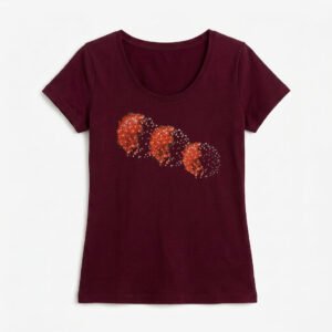 Remera Dama Bordó FA2