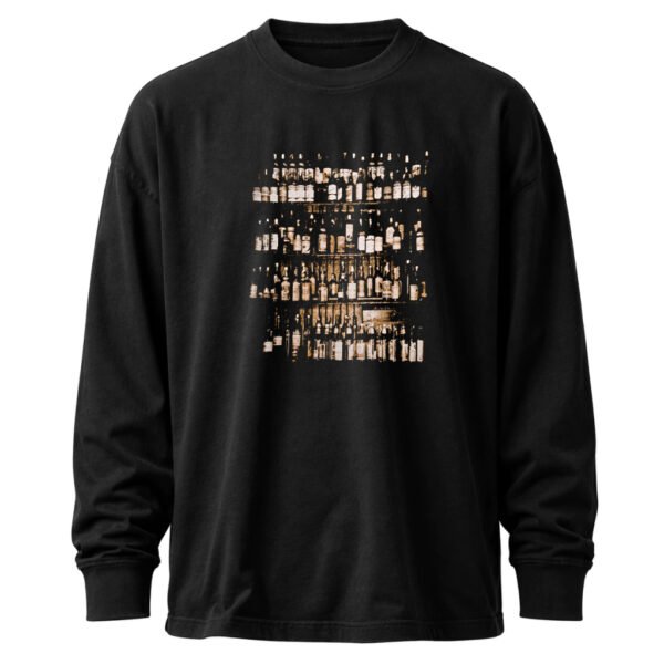 Remera Manga larga Negra B1