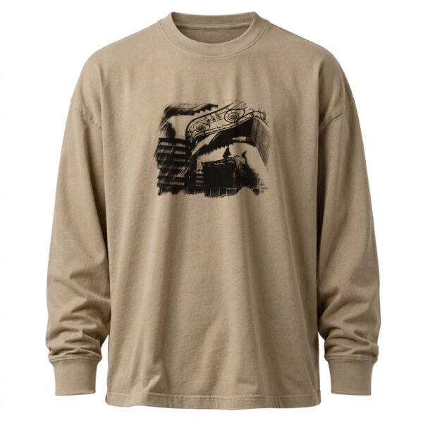 Remera Manga larga Beige T1