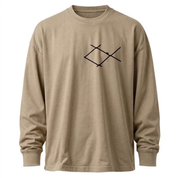 Remera Manga larga Beige SIB1
