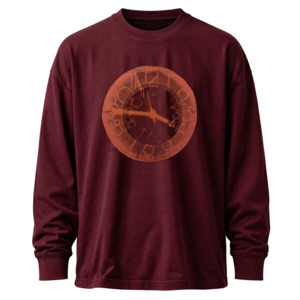 Remera Manga larga Bordó LN1