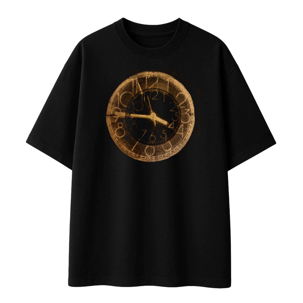 Remera Oversize Negra LN1