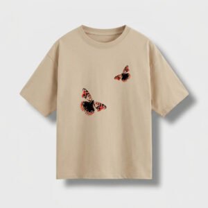 Remera Oversize Beige M1