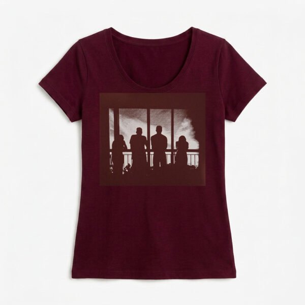 Remera Dama Bordó M BM1