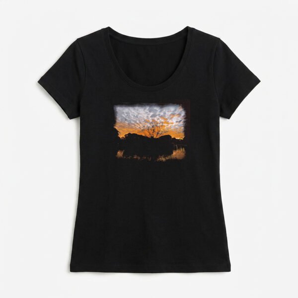 Remera Dama Negra AC