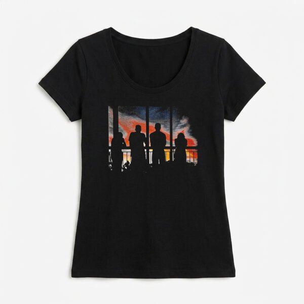 Remera Dama Negra BM1
