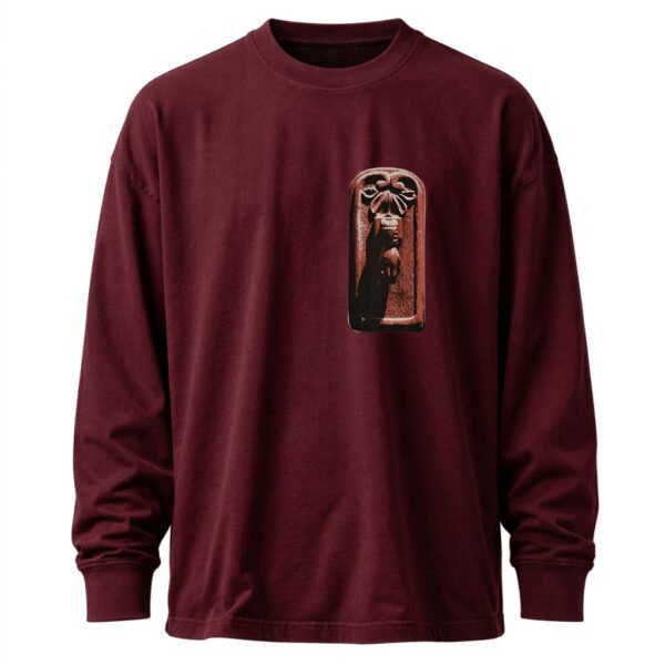 Remera Manga larga Bordó M