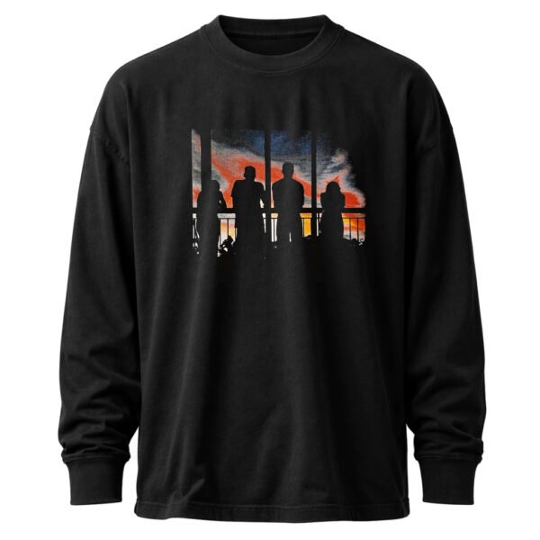 Remera Manga larga Negra BM1C