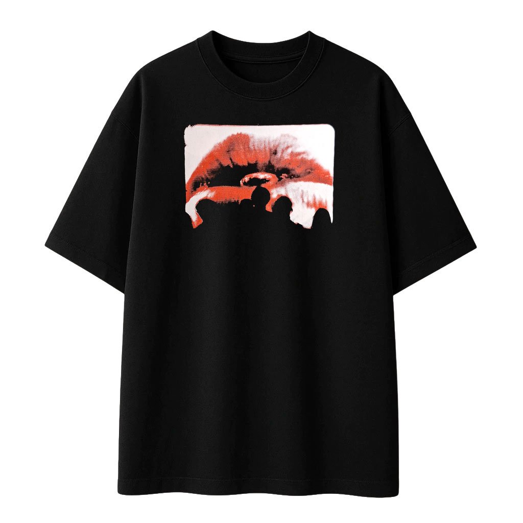 Remera Oversize Negra EE14